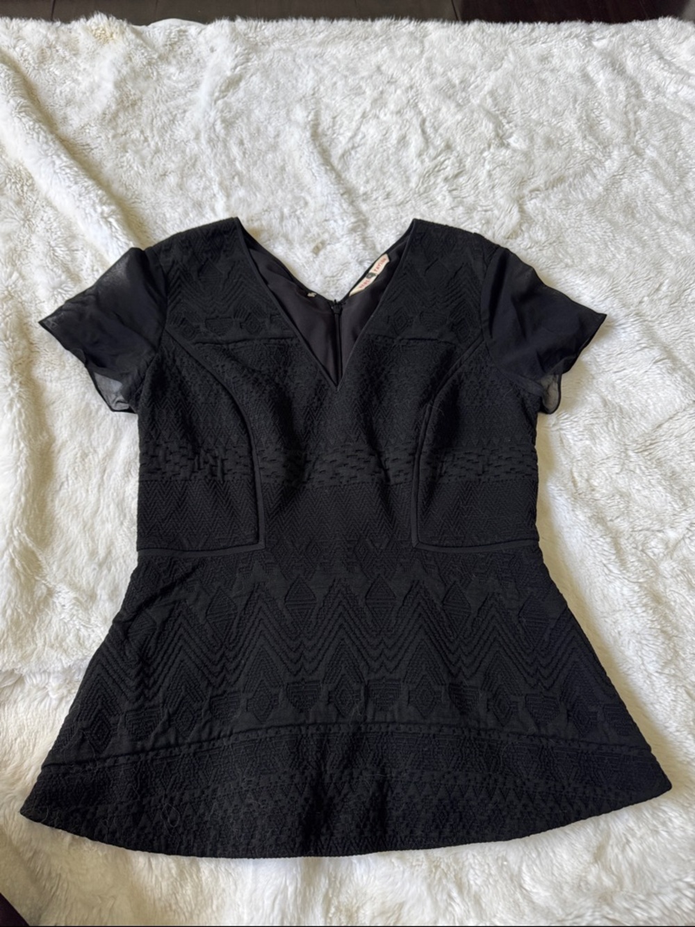 Rebecca Taylor Peplum Top